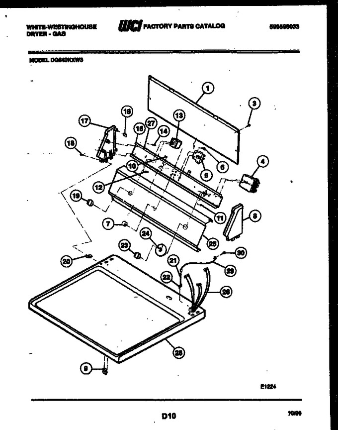 Diagram for DG640KXD3