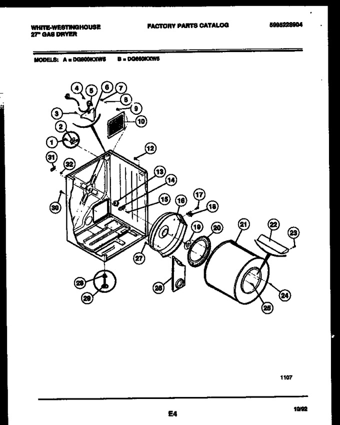 Diagram for DG800KXD5