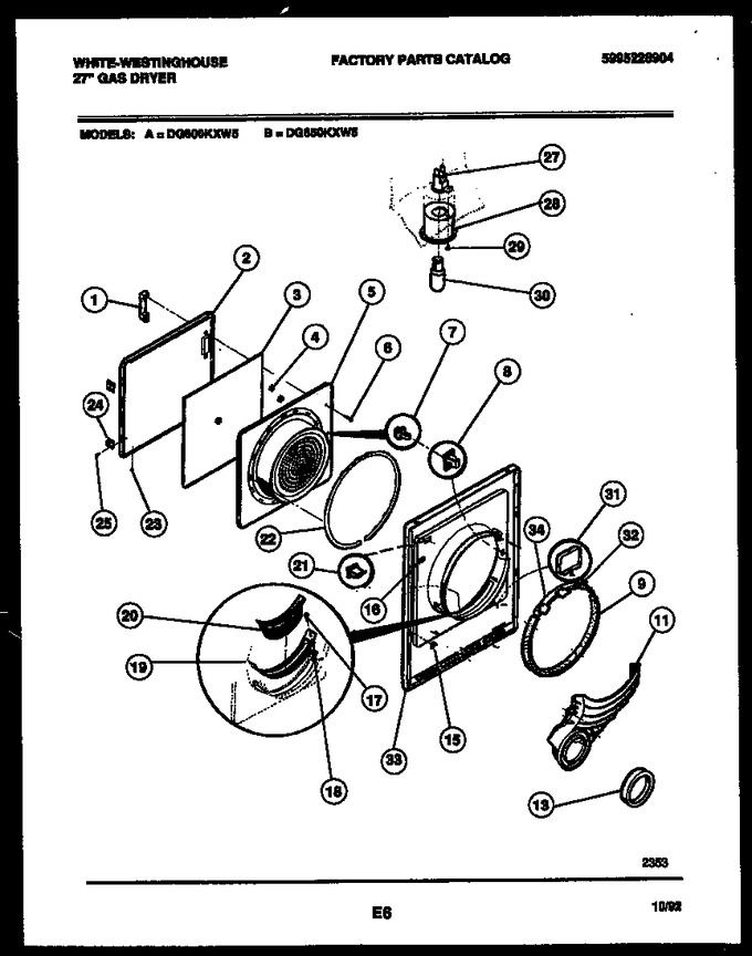 Diagram for DG800KXD5