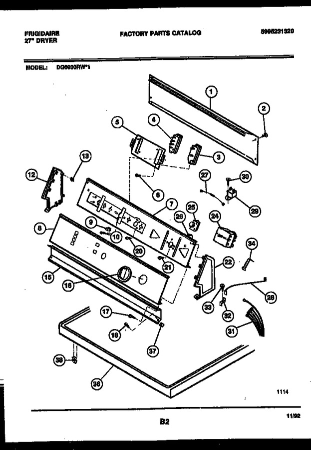 Diagram for DG6900RW1