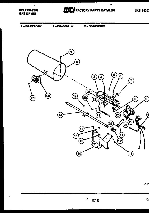 Diagram for DGT400G1W
