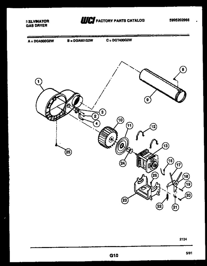 Diagram for DGA500G2T