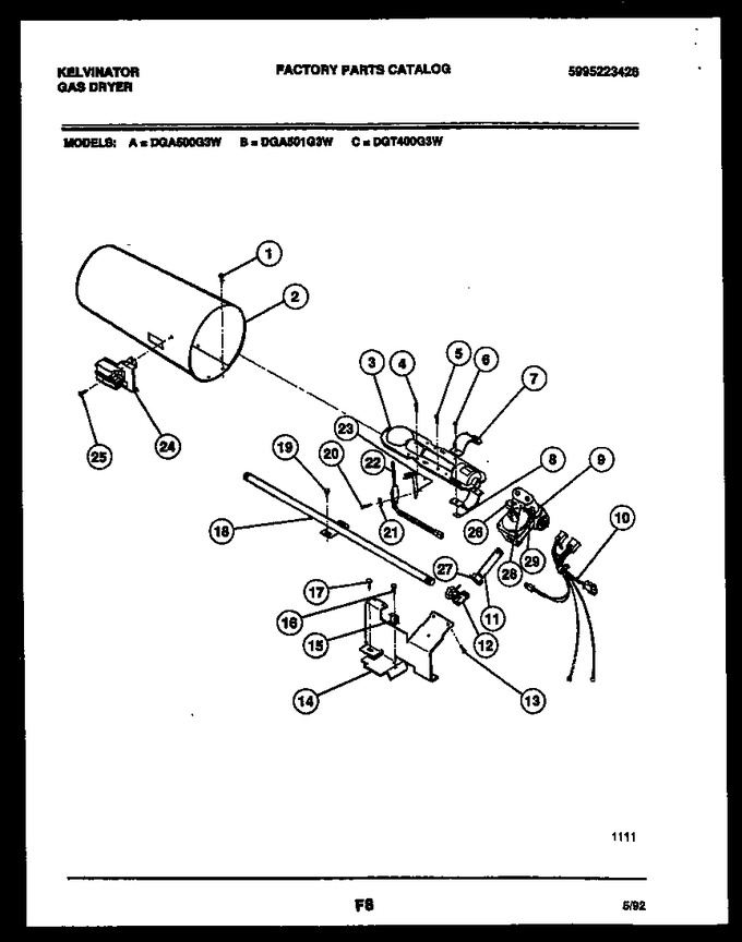 Diagram for DGA501G3D