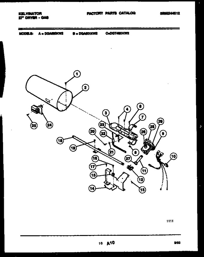 Diagram for DGT400KW2