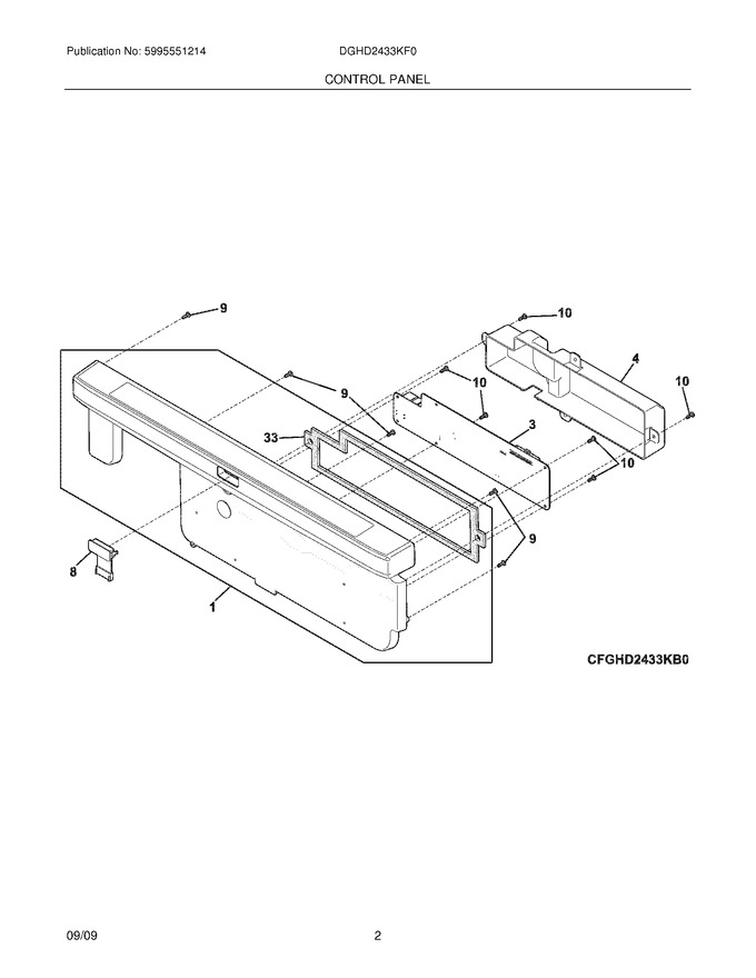 Diagram for DGHD2433KF0