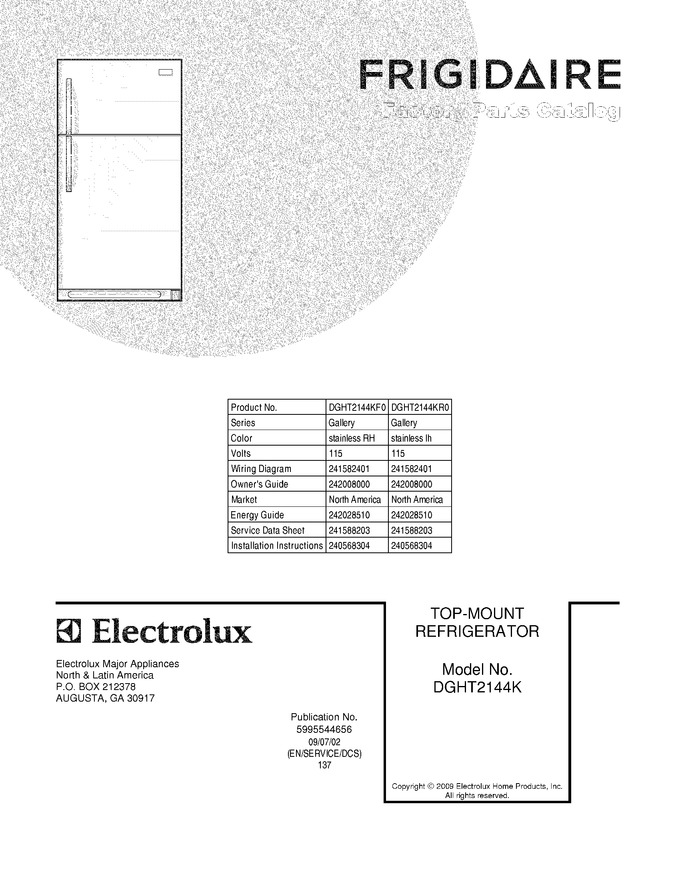Diagram for DGHT2144KF0