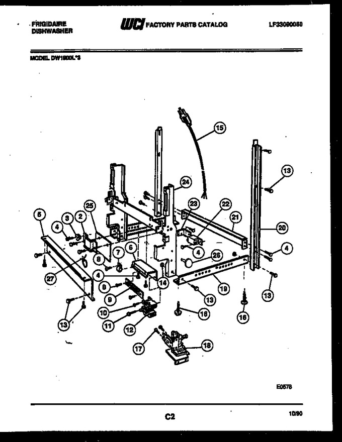 Diagram for DW1800LW3