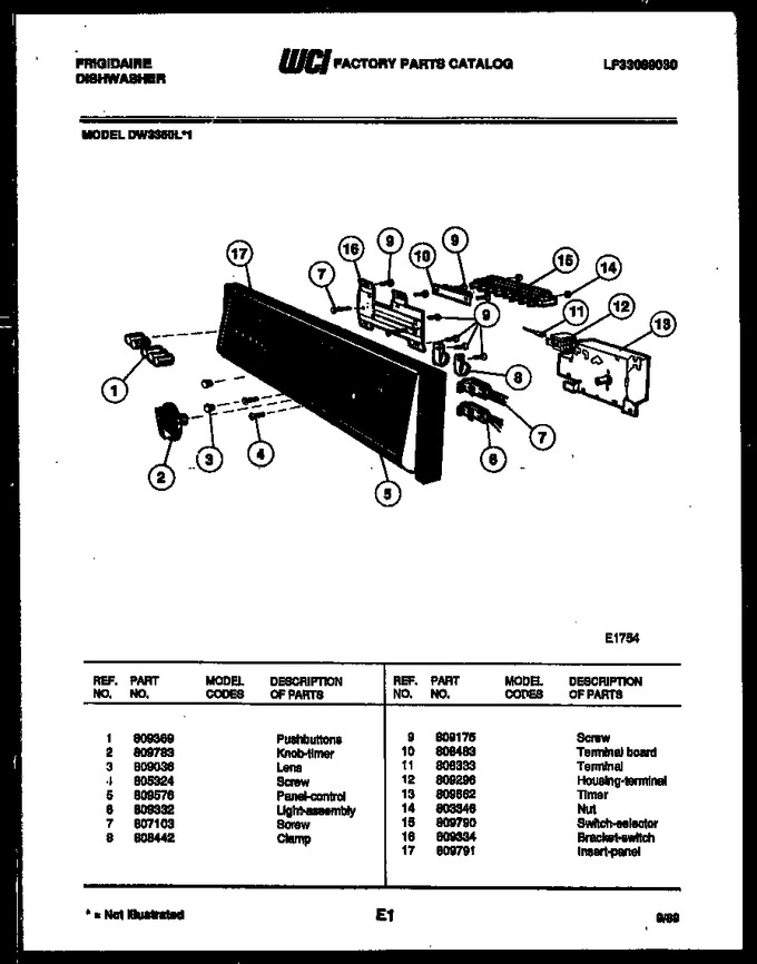Diagram for DW3350L1