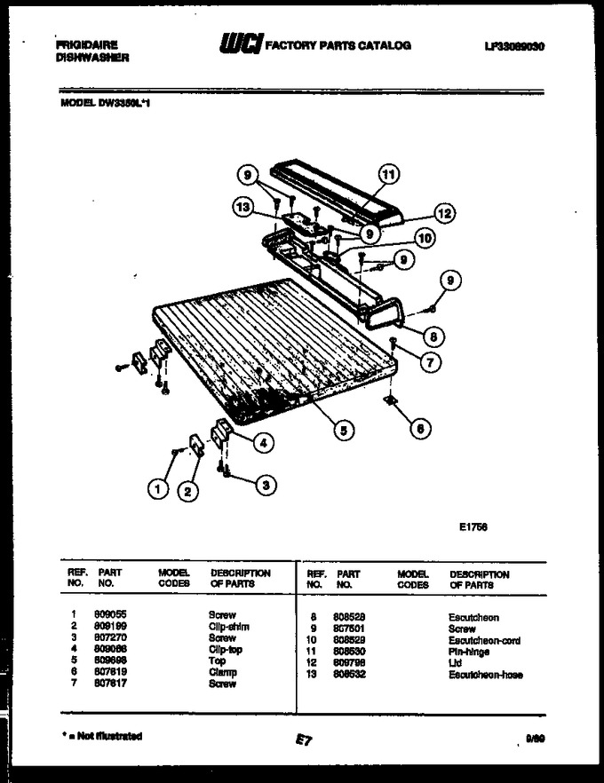 Diagram for DW3350A1