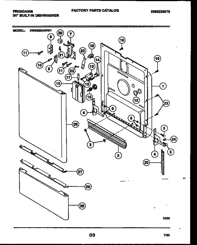 Diagram for DW6300AWW1