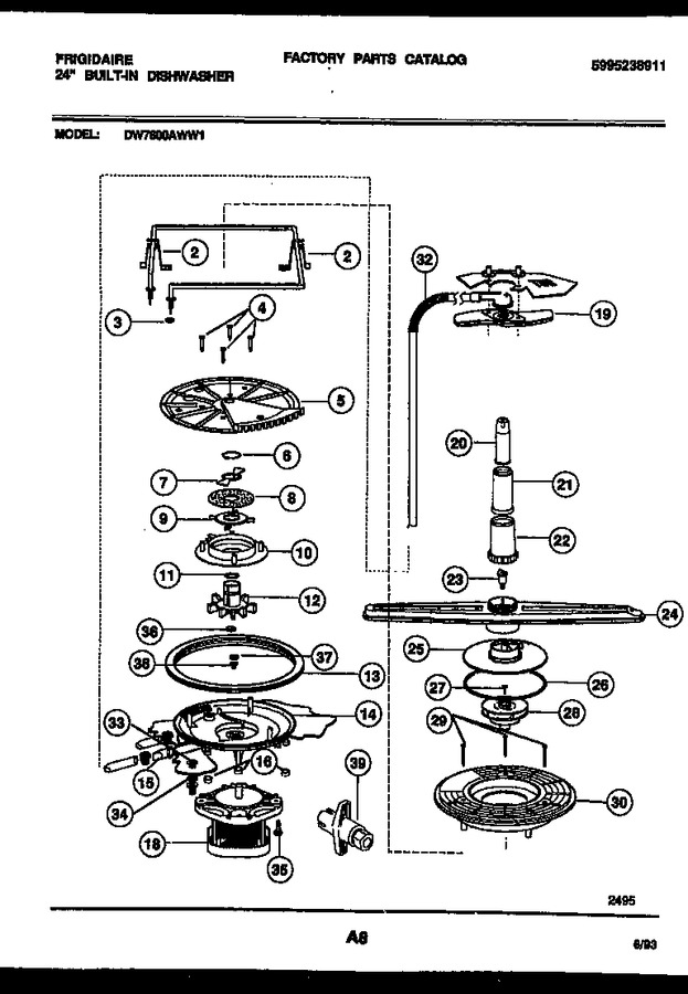 Diagram for DW7600AWW1