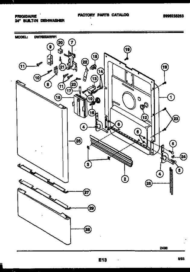 Diagram for DW7800AWL1