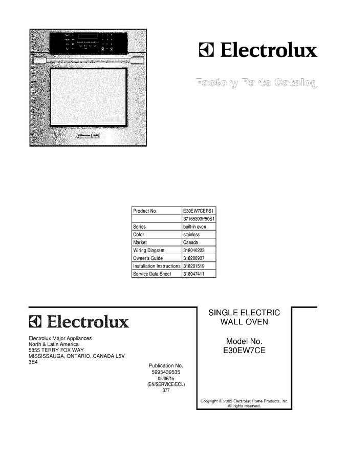 Diagram for E30EW7CEPS1