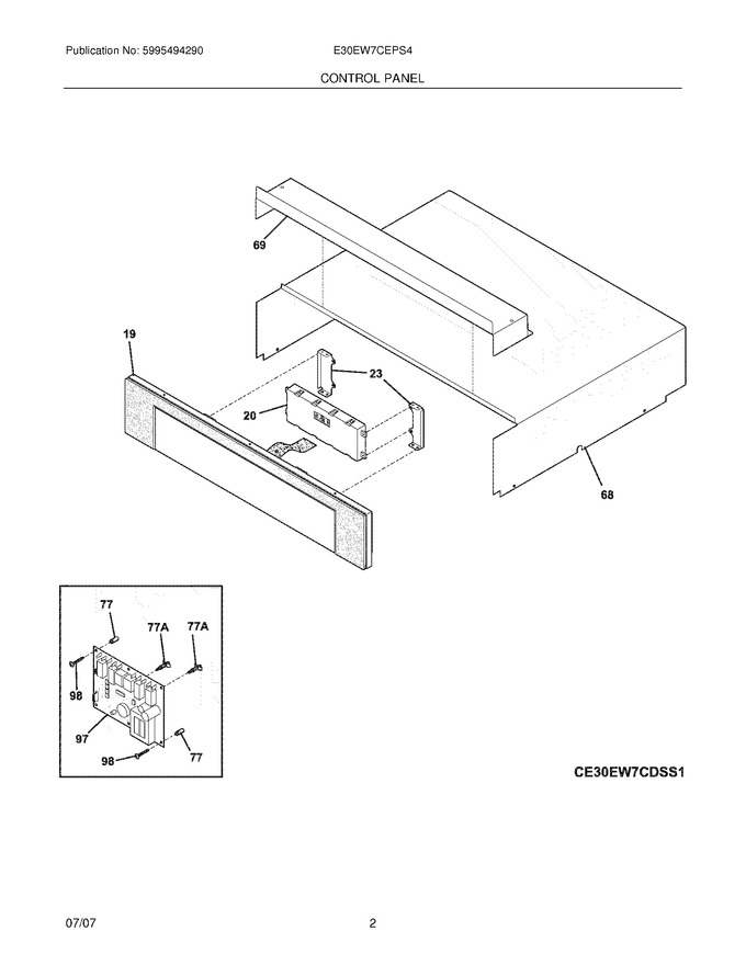 Diagram for E30EW7CEPS4
