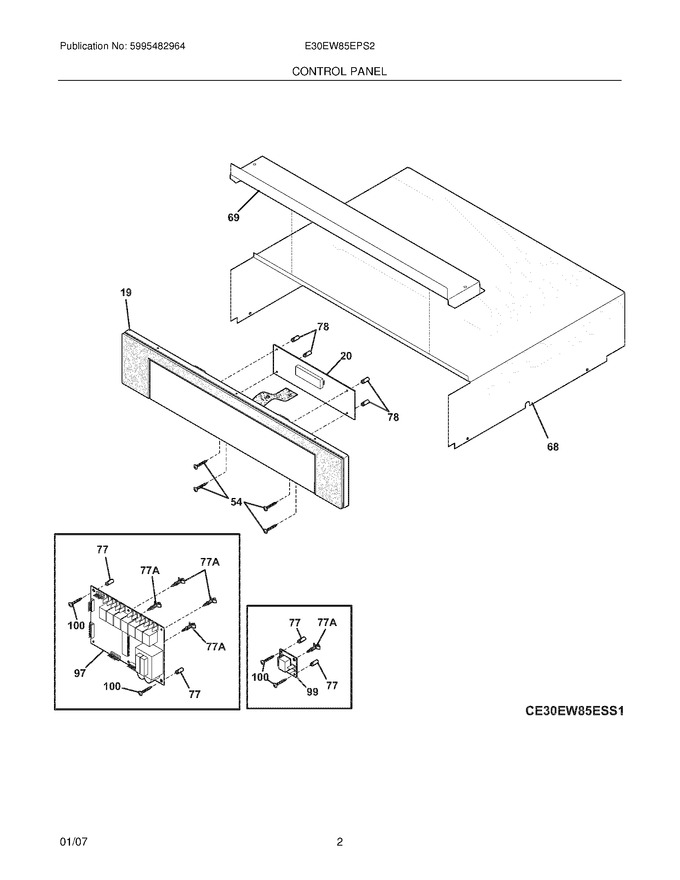 Diagram for E30EW85EPS2