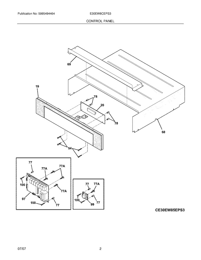 Diagram for E30EW8CEPS3