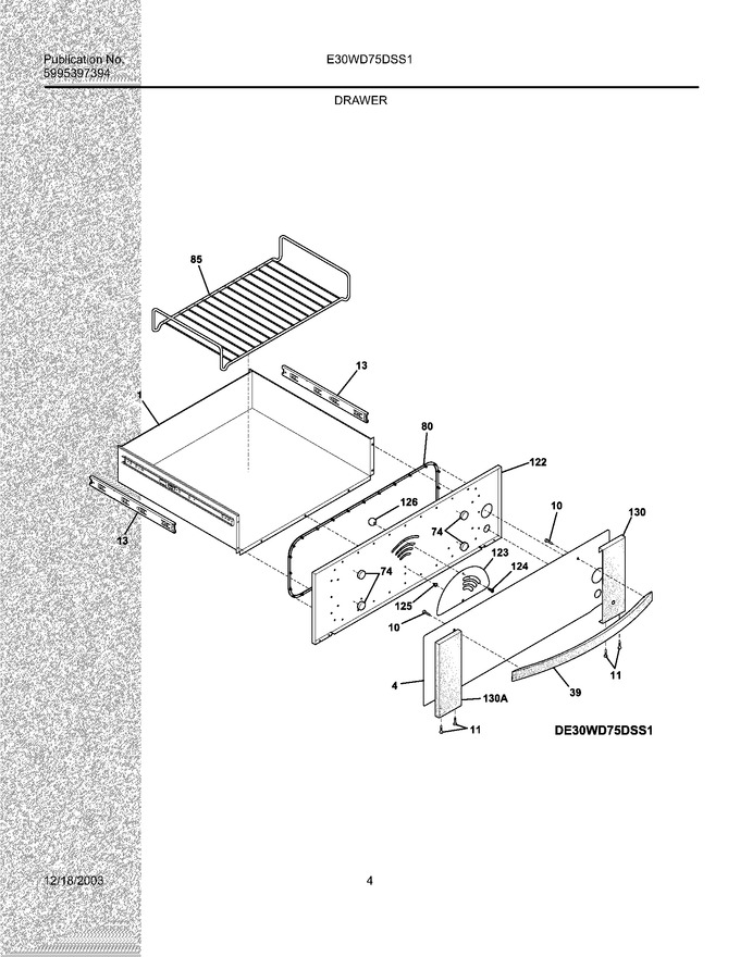 Diagram for E30WD75DSS1