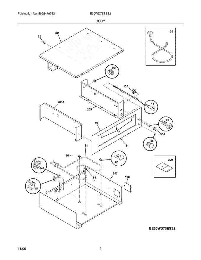 Diagram for E30WD75ESS2