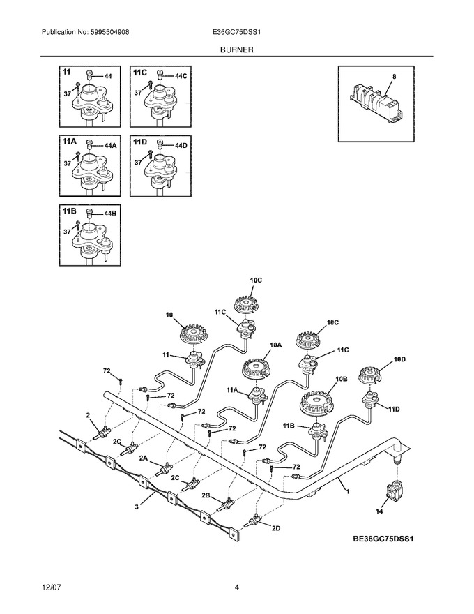 Diagram for E36GC75DSS1