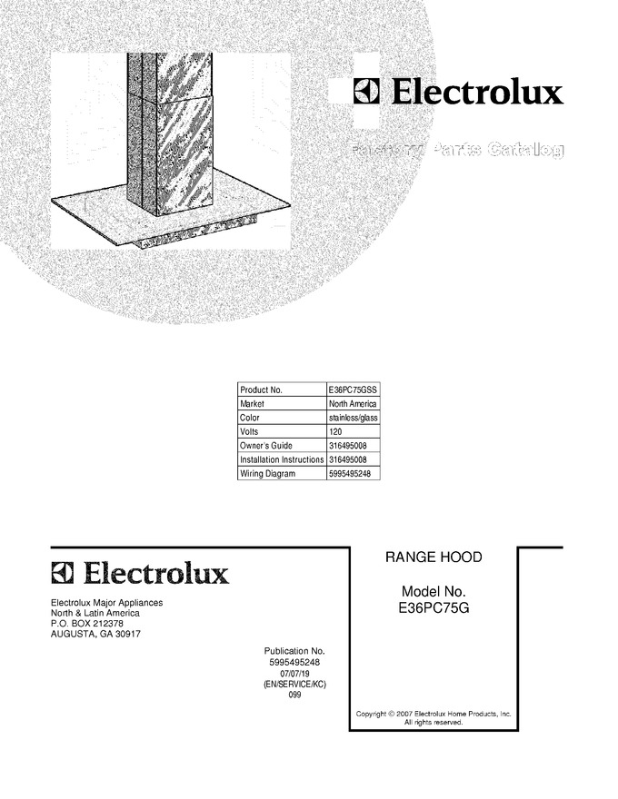 Diagram for E36PC75GSS