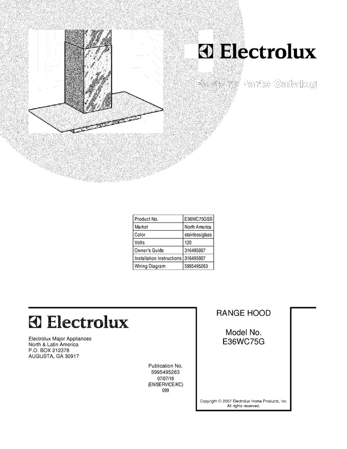 Diagram for E36WC75GSS