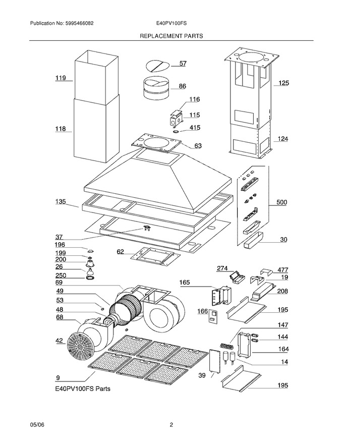 Diagram for E40PV100FS
