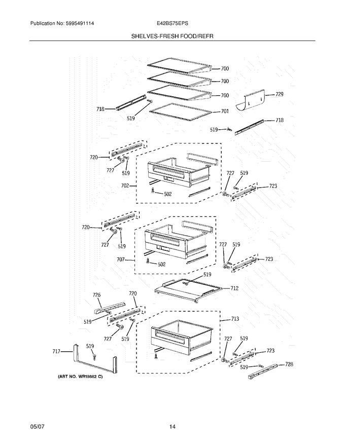 Diagram for E42BS75EPS