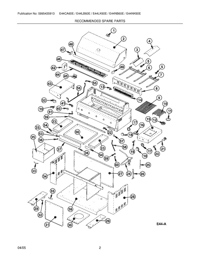 Diagram for E44CA60ESS