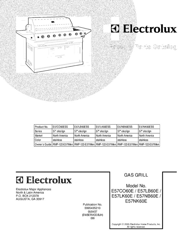 Diagram for E57LK60ESS