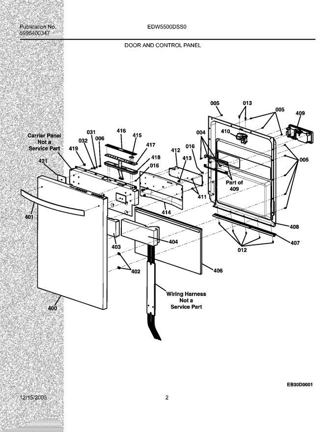 Diagram for EDW5500DSS0
