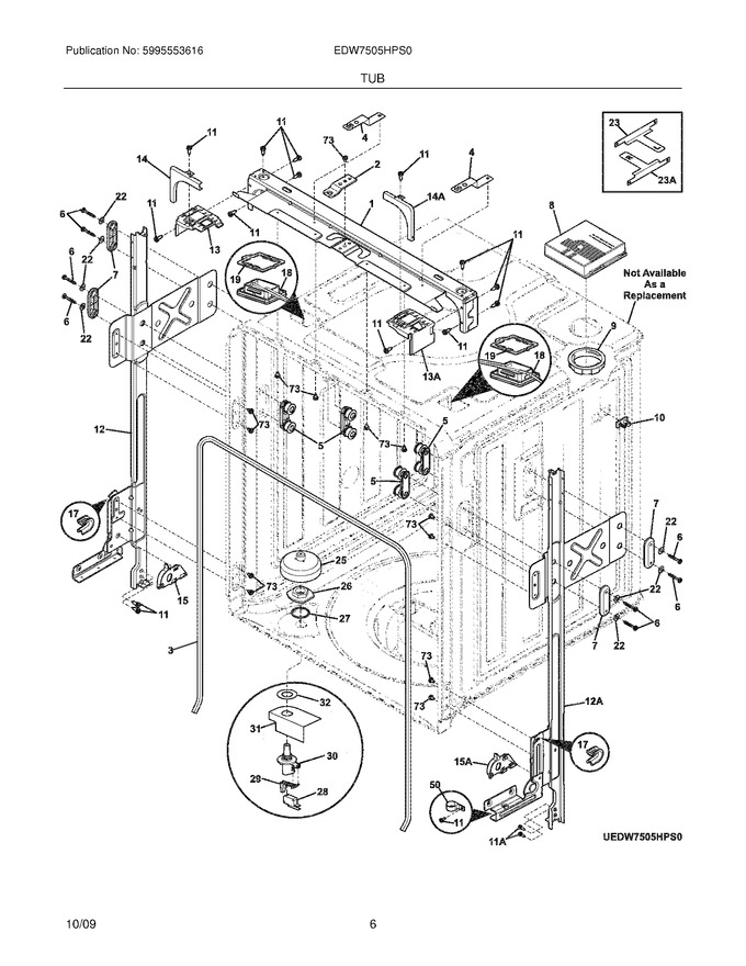 Diagram for EDW7505HPS0