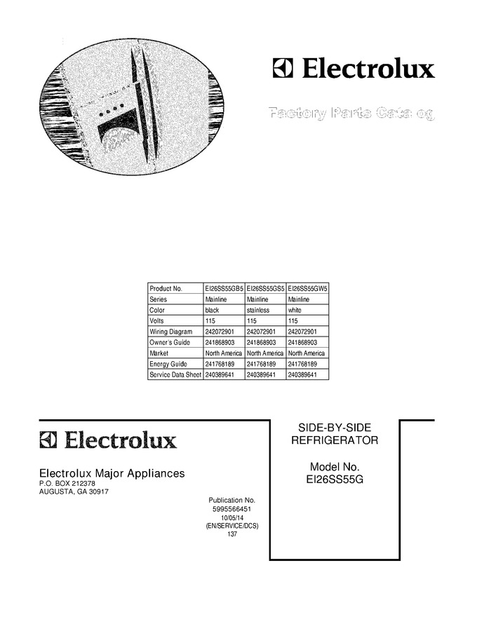 Diagram for EI26SS55GW5