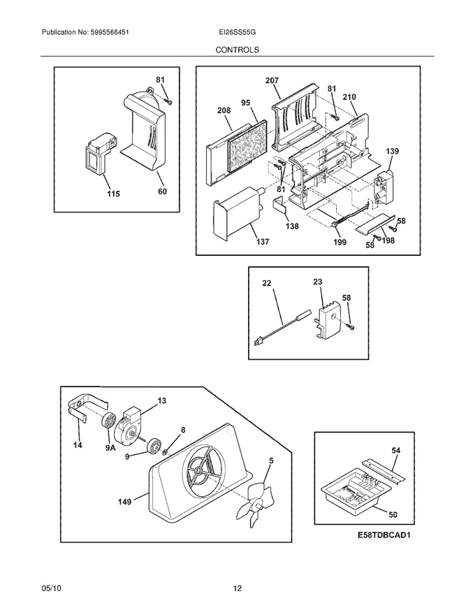 Diagram for EI26SS55GW5