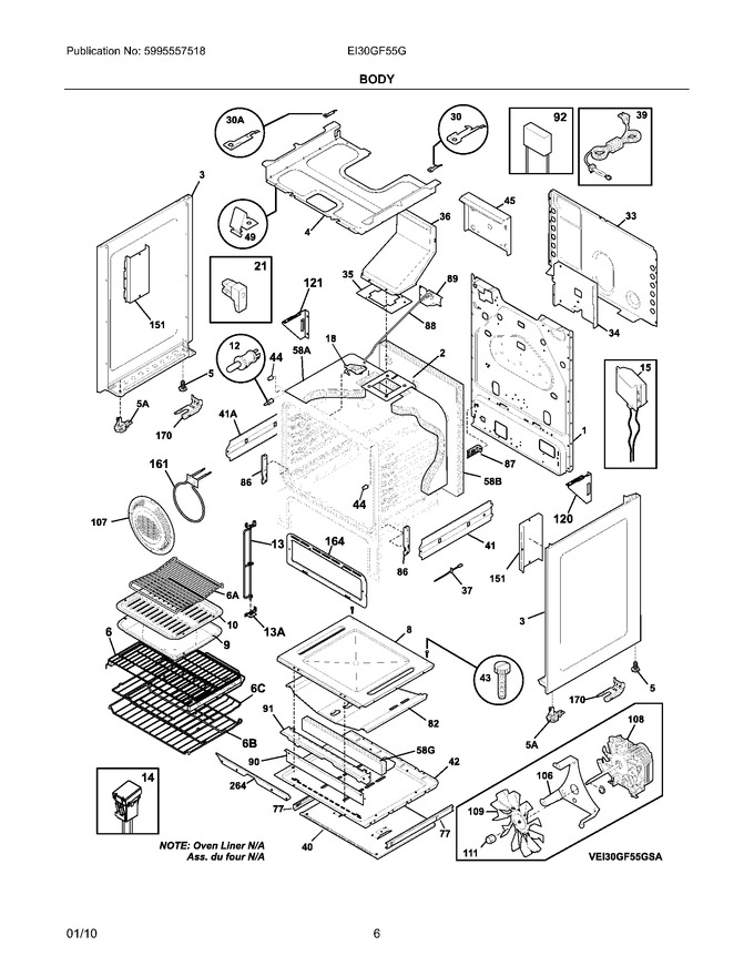 Diagram for EI30GF55GBC