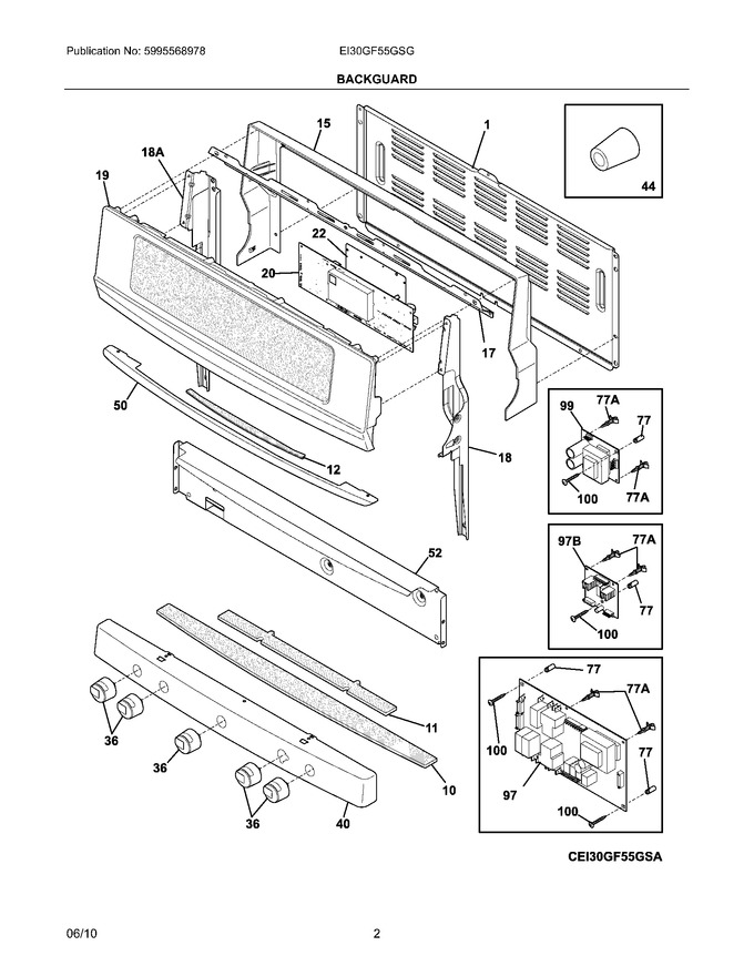 Diagram for EI30GF55GSG