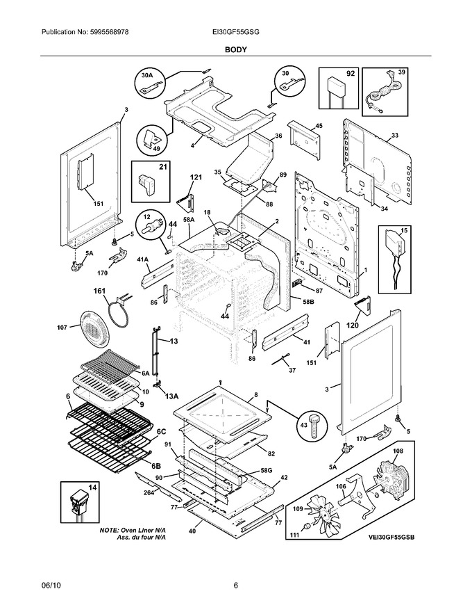 Diagram for EI30GF55GSG