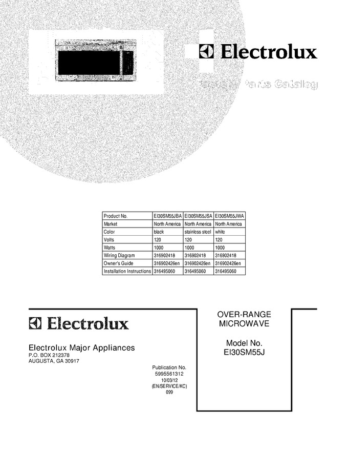 Diagram for EI30SM55JWA