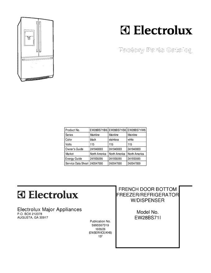 Diagram for EW28BS71IW6