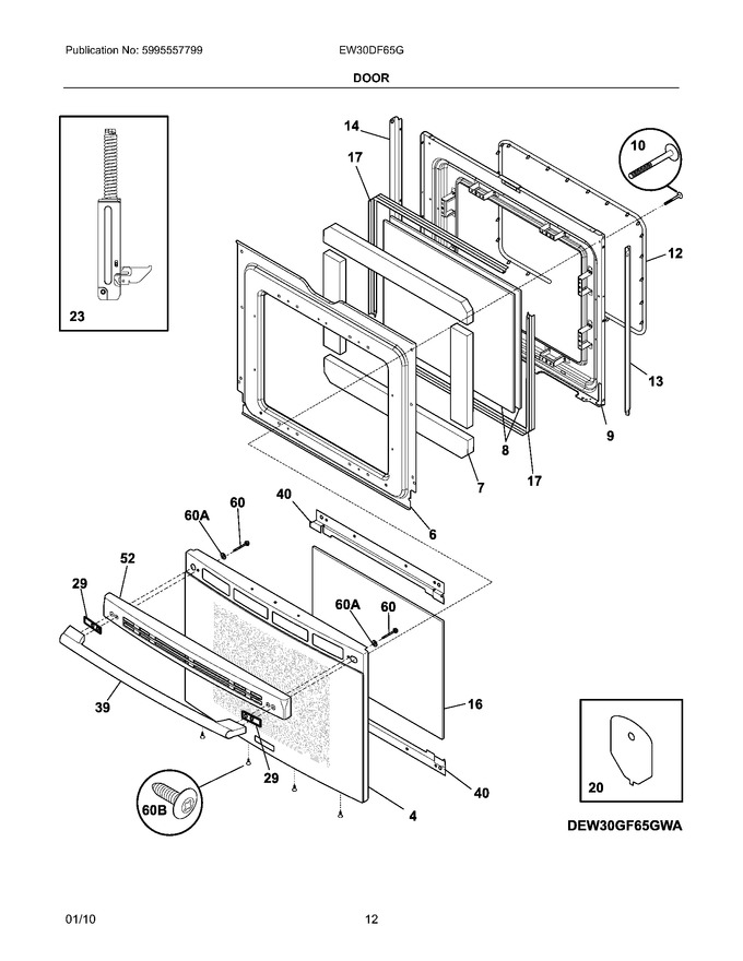 Diagram for EW30DF65GWB