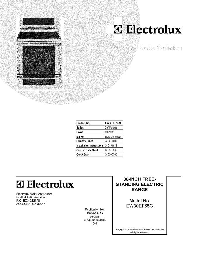 Diagram for EW30EF65GSE