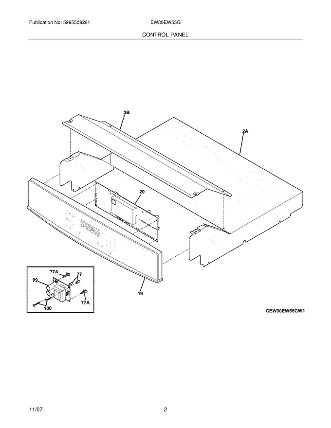Diagram for EW30EW55GW1