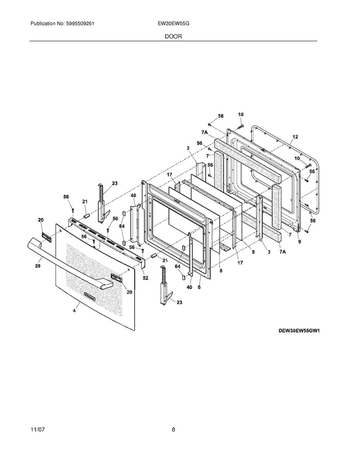 Diagram for EW30EW55GB1