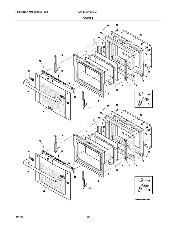 Diagram for EW30EW65GS7