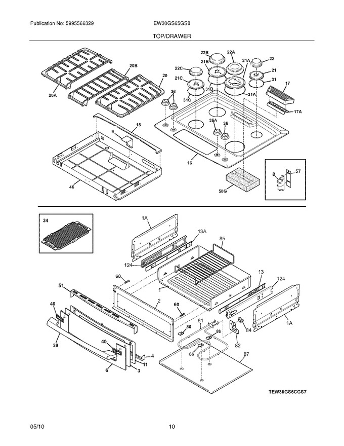Diagram for EW30GS65GS8