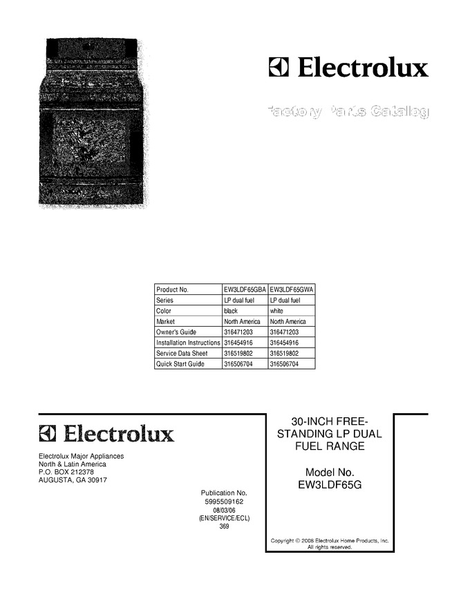 Diagram for EW3LDF65GWA