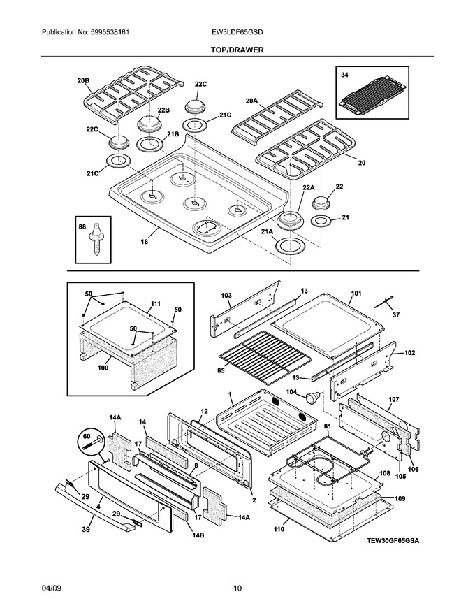 Diagram for EW3LDF65GSD