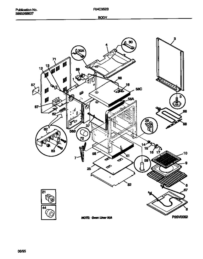 Diagram for F04C352BTB