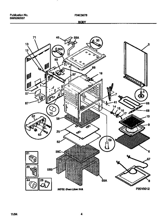Diagram for F04C367BSA