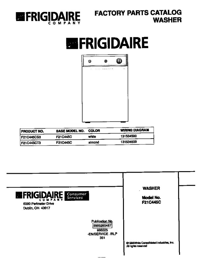 Diagram for F21C445CT3