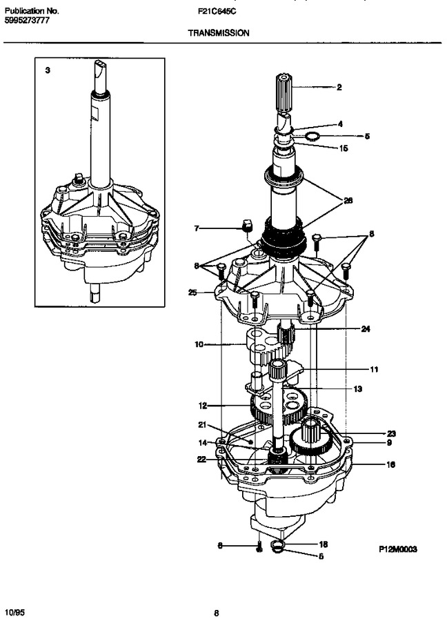 Diagram for F21C645CS2